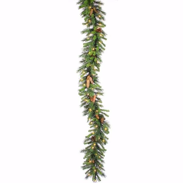 Vickerman Pre-Lit Artificial Christmas Garland (01558) - Image 2