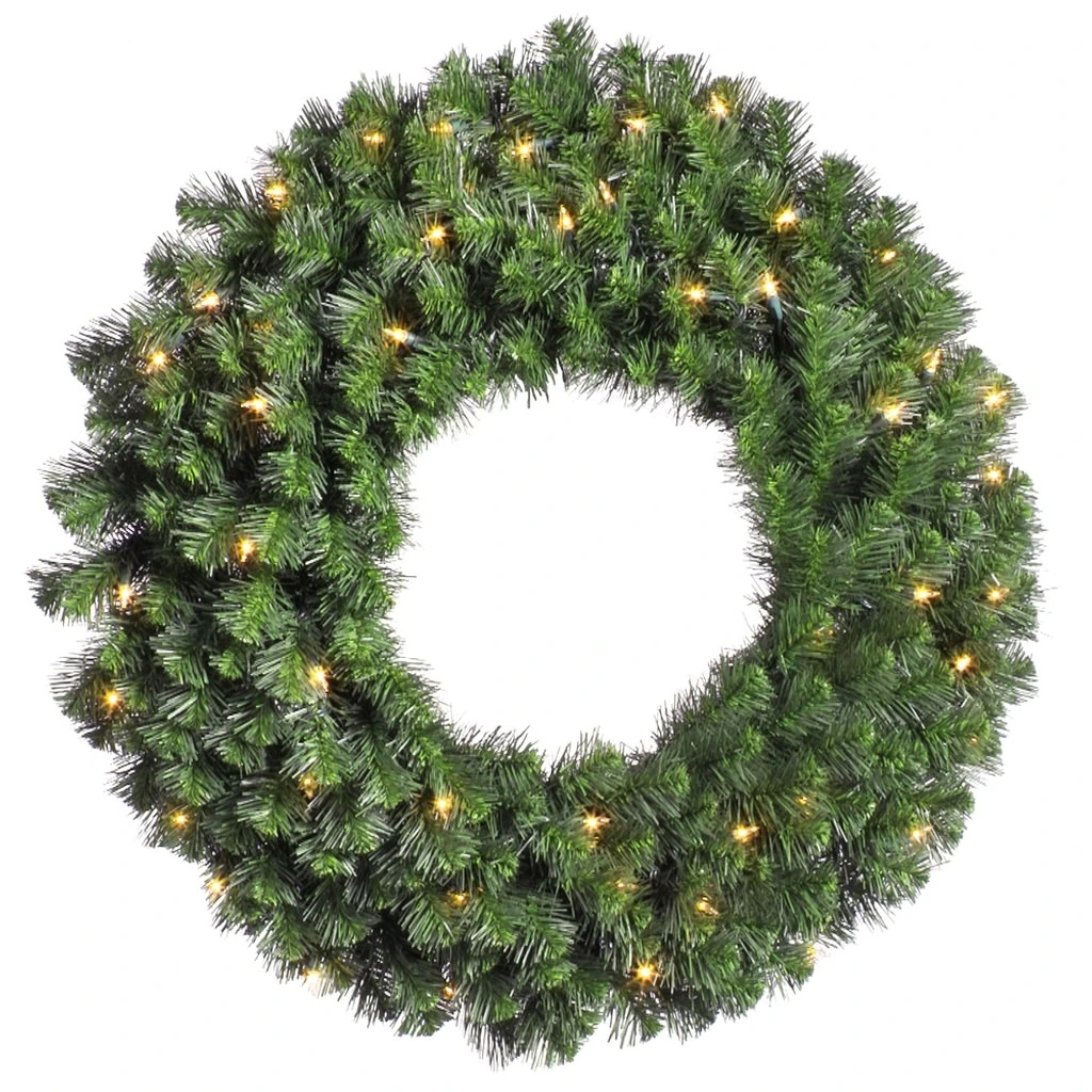 Vickerman Pre-Lit Artificial Christmas Wreath (03847)