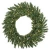 Vickerman Pre-Lit Artificial Christmas Wreath (05520)