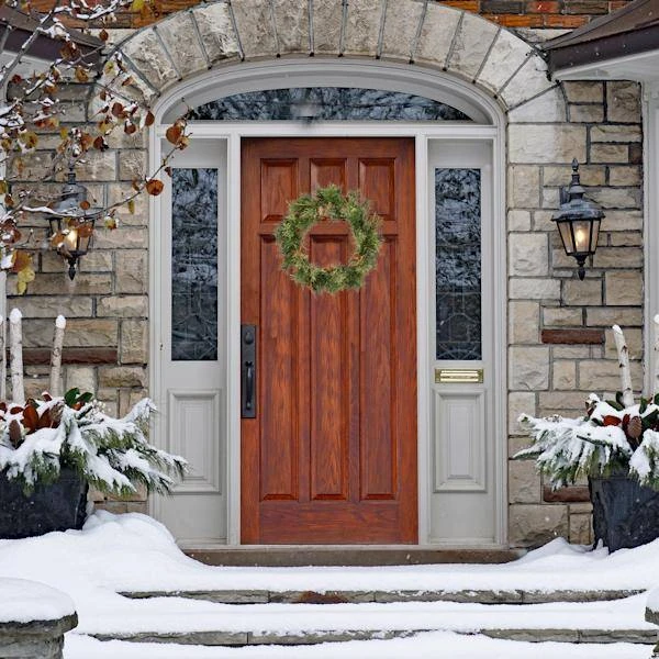 Vickerman Artificial Unlit Christmas Wreath With Pine Cones And Grapevines (06341) - Image 5