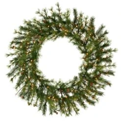 Vickerman Pre-Lit Artificial Christmas Wreath (06352)
