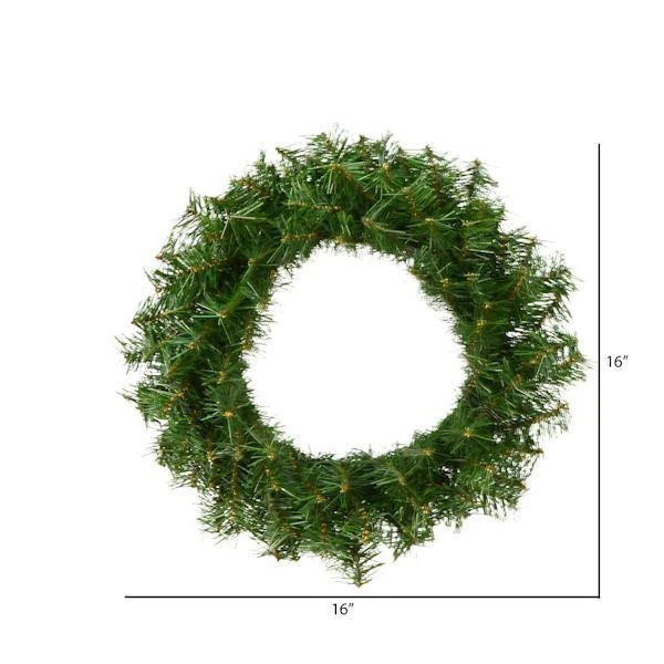 Vickerman Artificial Unlit Christmas Wreath (06375) - Image 4