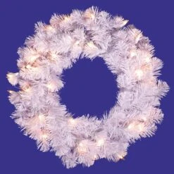Vickerman Pre-Lit Artificial Christmas Wreath (06718)