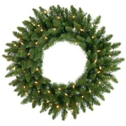Vickerman Pre-Lit Artificial Christmas Wreath (10952)