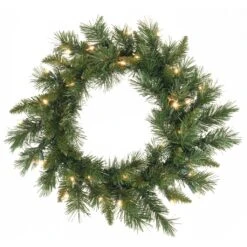 Vickerman Pre-Lit Artificial Christmas Wreath (12195)