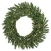 Vickerman Pre-Lit Artificial Christmas Wreath (31109)