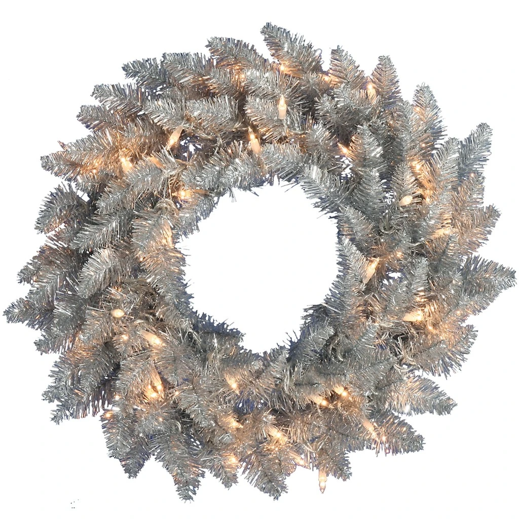 Vickerman Pre-Lit Artificial Christmas Wreath (12342)