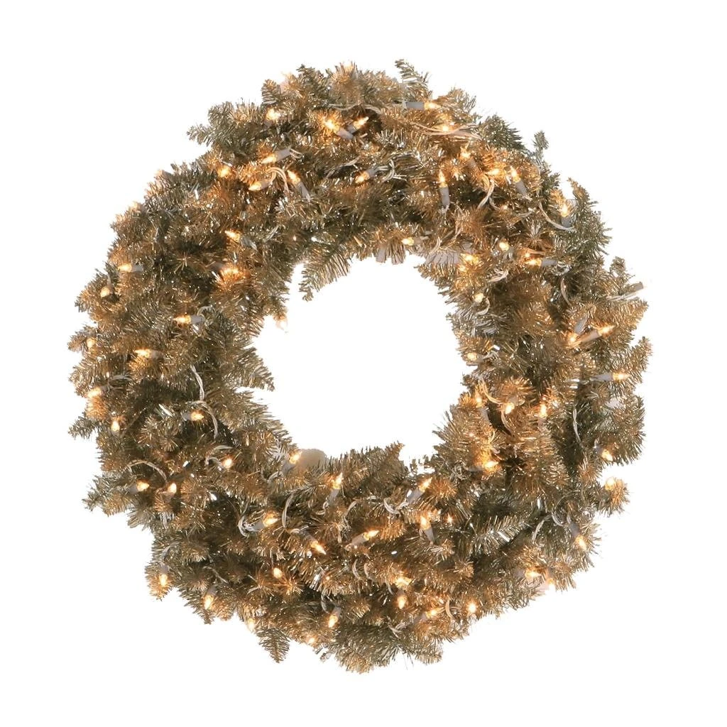 Vickerman Pre-Lit Artificial Christmas Wreath (15433)