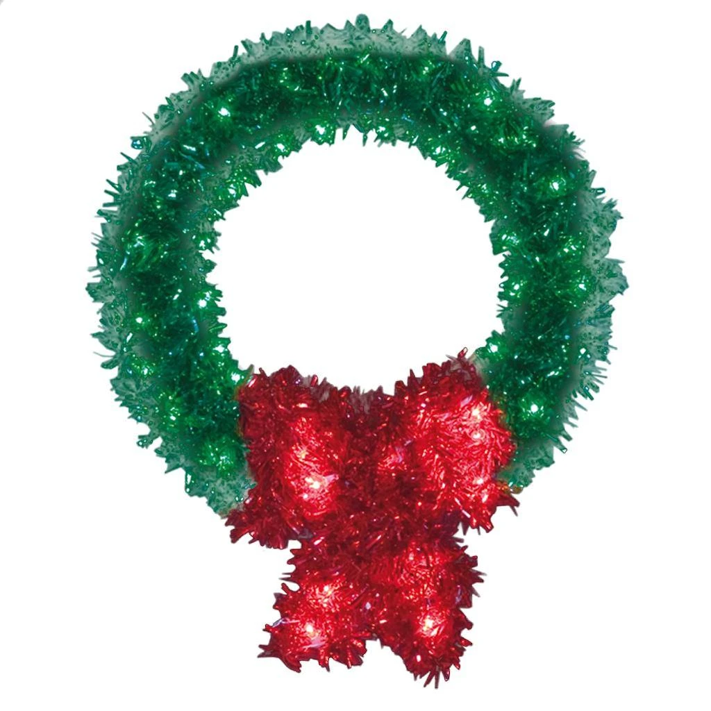 Vickerman Artificial Christmas Wreath And Bow (166055)