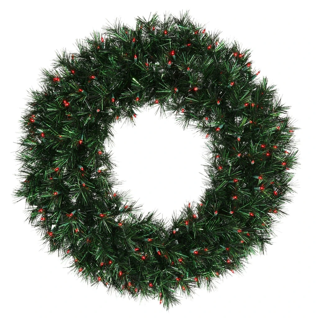 Vickerman Pre-Lit Artificial Christmas Wreath (16755)