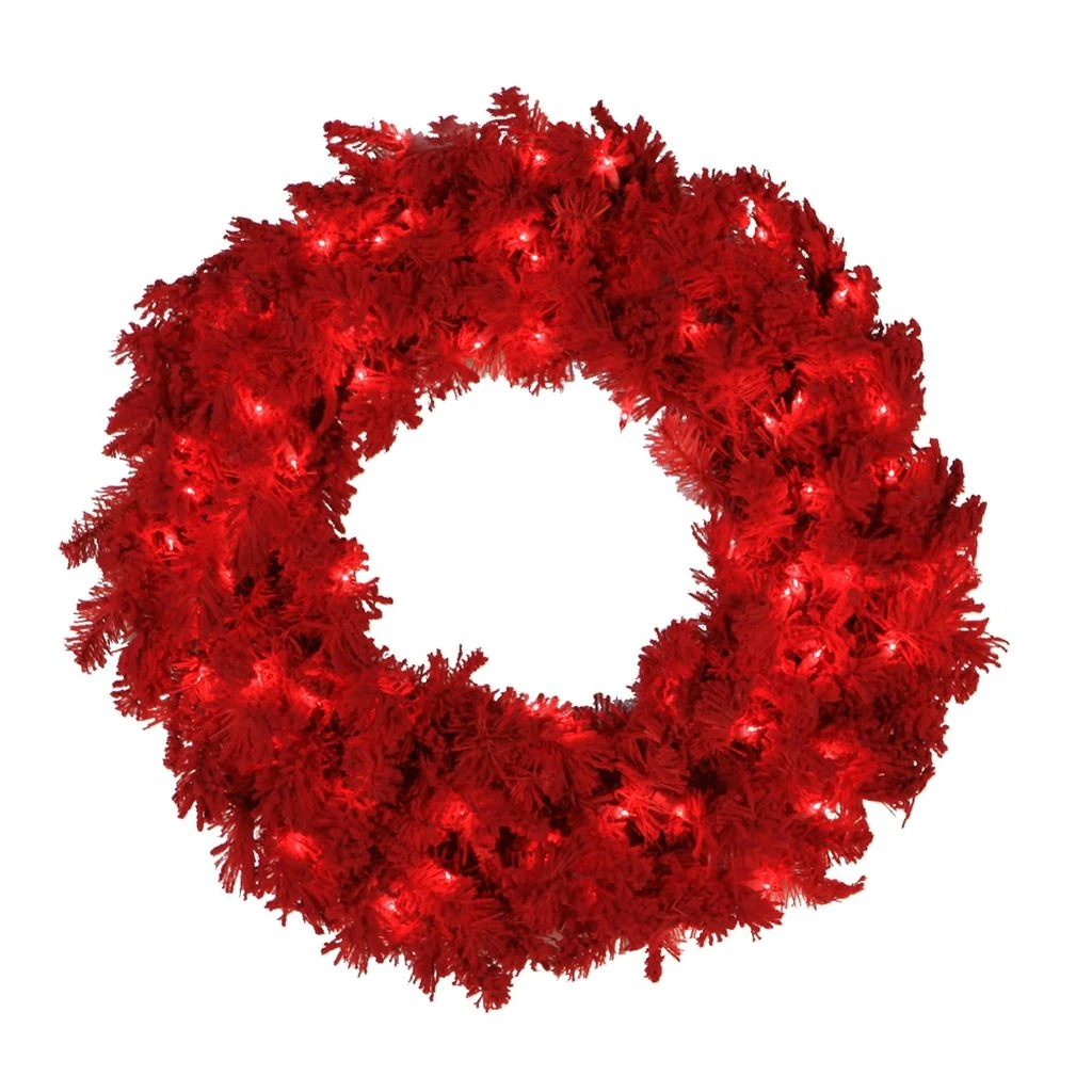 Vickerman Pre-Lit Artificial Christmas Wreath (16955)