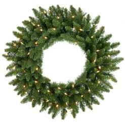 Vickerman Pre-Lit Artificial Christmas Wreath (17285)