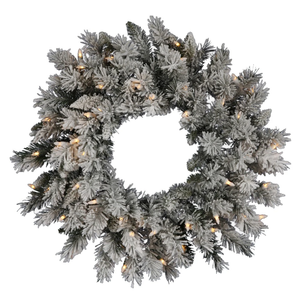 Vickerman Pre-Lit Artificial Christmas Wreath (17947)