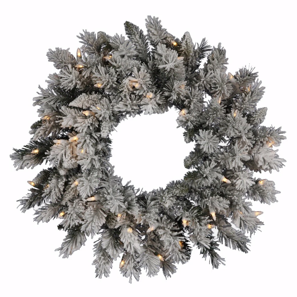 Vickerman Pre-Lit Artificial Christmas Wreath (17948)