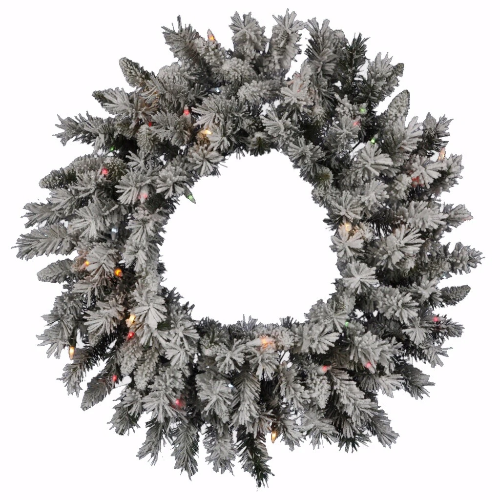 Vickerman Pre-Lit Artificial Christmas Wreath (17949)