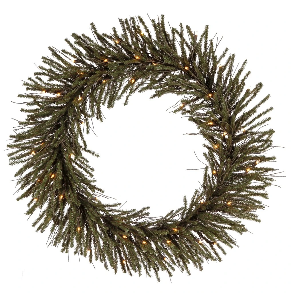 Vickerman Pre-Lit Artificial Christmas Wreath (18845)
