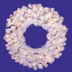 Vickerman Pre-Lit Artificial Christmas Wreath (20986)