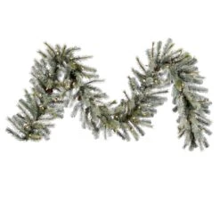 Vickerman Pre-Lit Artificial Christmas Garland With Pine Cones (21642)