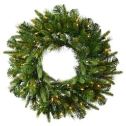 Vickerman Pre-Lit Artificial Christmas Wreath (22172)