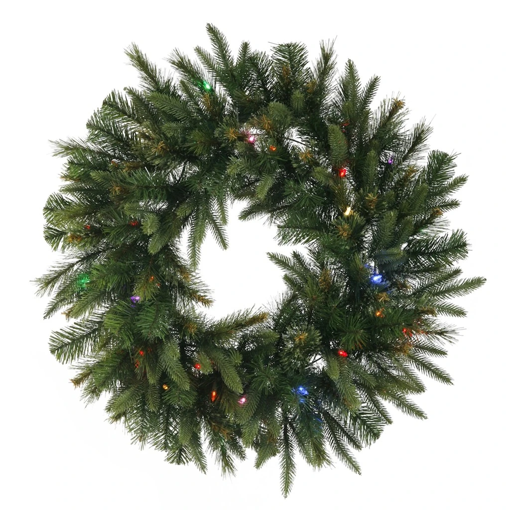 Vickerman Pre-Lit Artificial Christmas Wreath (22180)