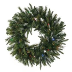 Vickerman Pre-Lit Artificial Christmas Wreath (22197)