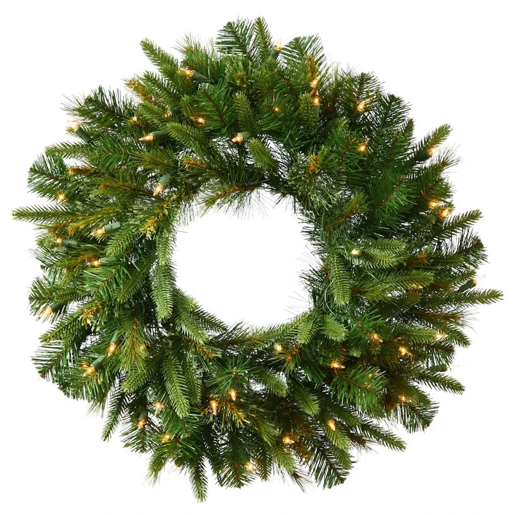 Vickerman Pre-Lit Artificial Christmas Wreath (22200)