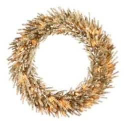 Vickerman Pre-Lit Artificial Christmas Wreath (22293)