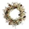 Vickerman Pre-Lit Artificial Christmas Wreath With Pine Cones (22449)