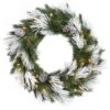 Vickerman Pre-Lit Artificial Christmas Wreath (22808)
