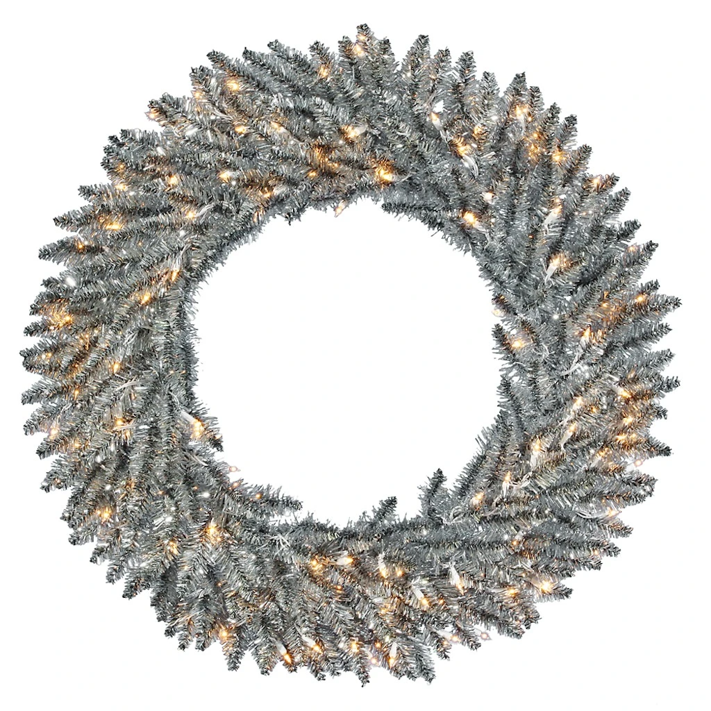 Vickerman Pre-Lit Artificial Christmas Wreath (22886)