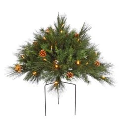 Vickerman Pre-Lit Artificial Christmas Bush (23329)