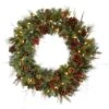 Vickerman Pre-Lit Artificial Christmas Wreath (23351)