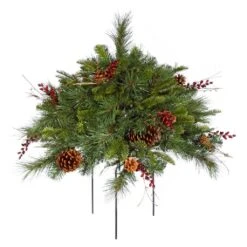 Vickerman Unlit Artificial Christmas Bush (23361)
