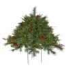 Vickerman Unlit Artificial Christmas Bush (23364)