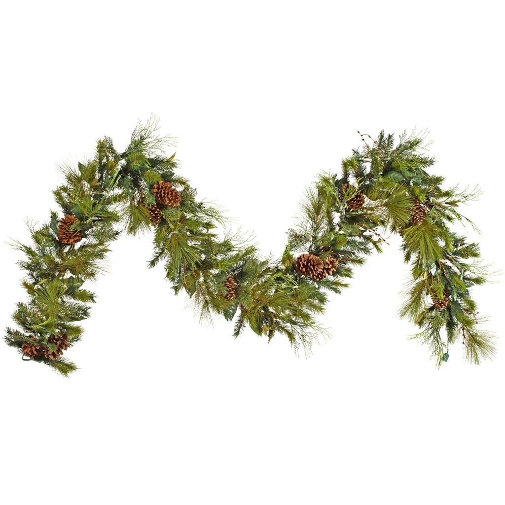 Vickerman Unlit Artificial Christmas Garland (23401)
