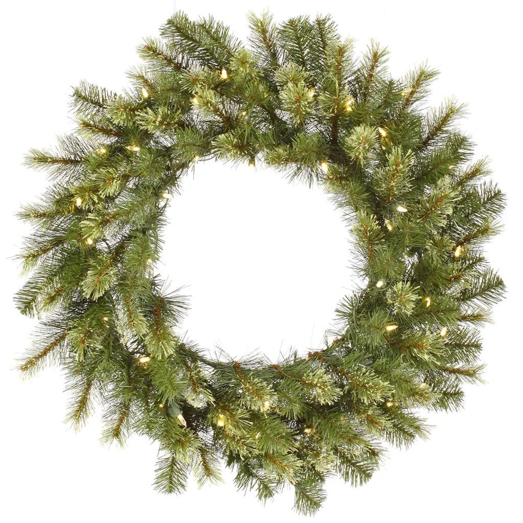 Vickerman Pre-Lit Artificial Christmas Wreath (26933)