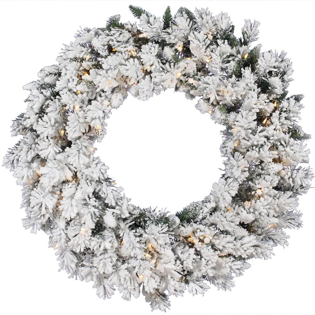 Vickerman Pre-Lit Artificial Christmas Wreath (26953)