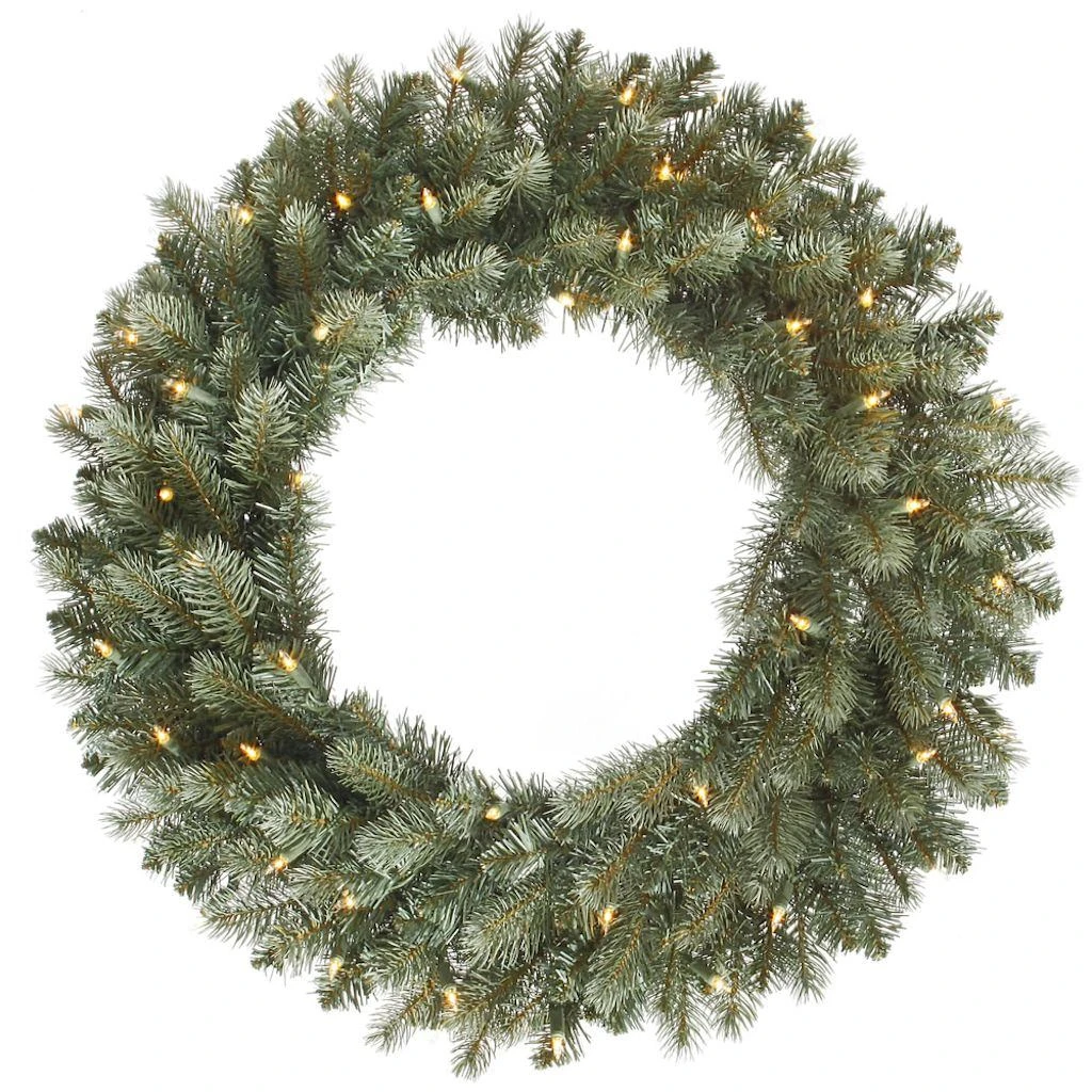 Vickerman Pre-Lit Artificial Christmas Wreath (27302)