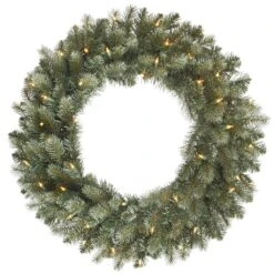 Vickerman Artificial Pre-Lit Christmas Wreath (27312)