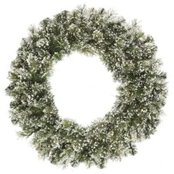 Vickerman Artificial Unlit Christmas Wreath (27375)