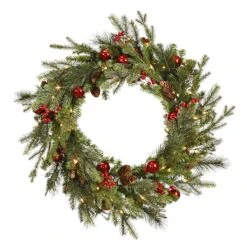Vickerman Pre-Lit Christmas Wreath (27454)