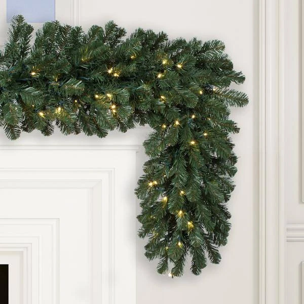 Vickerman Pre-Lit Artificial Christmas Garland (27573) - Image 3
