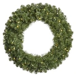 Vickerman Pre-Lit Artificial Christmas Wreath (27611)