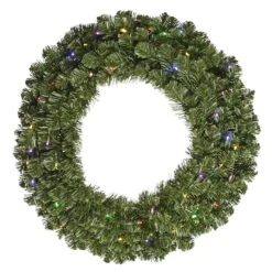 Vickerman Pre-Lit Artificial Christmas Wreath (27616)