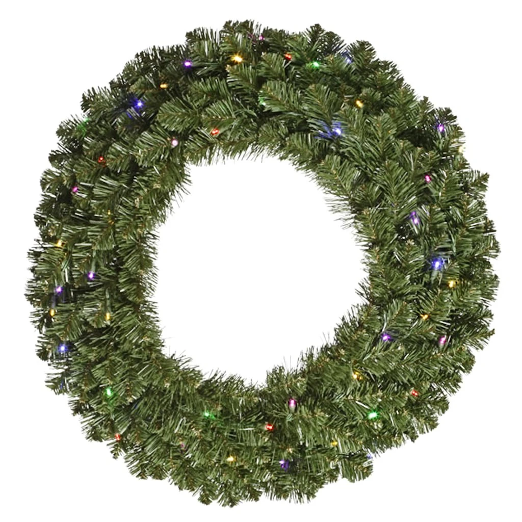 Vickerman Pre-Lit Artificial Christmas Wreath (27620)