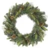 Vickerman Pre-Lit Artificial Christmas Wreath With Pine Cones (27909)