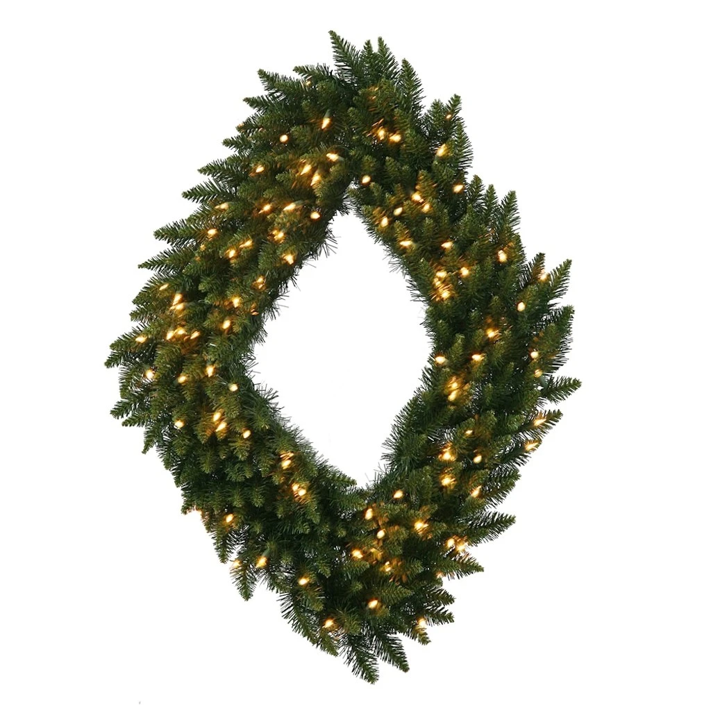 Vickerman Pre-Lit Artificial Christmas Wreath (30443)