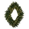 Vickerman Pre-Lit Artificial Christmas Wreath (30461)