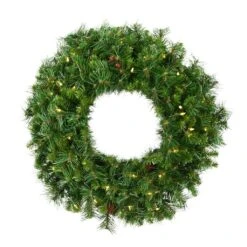 Vickerman Pre-Lit Artificial Christmas Wreath (306710)