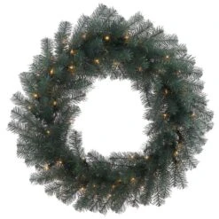 Vickerman Pre-Lit Artificial Christmas Wreath (30985)